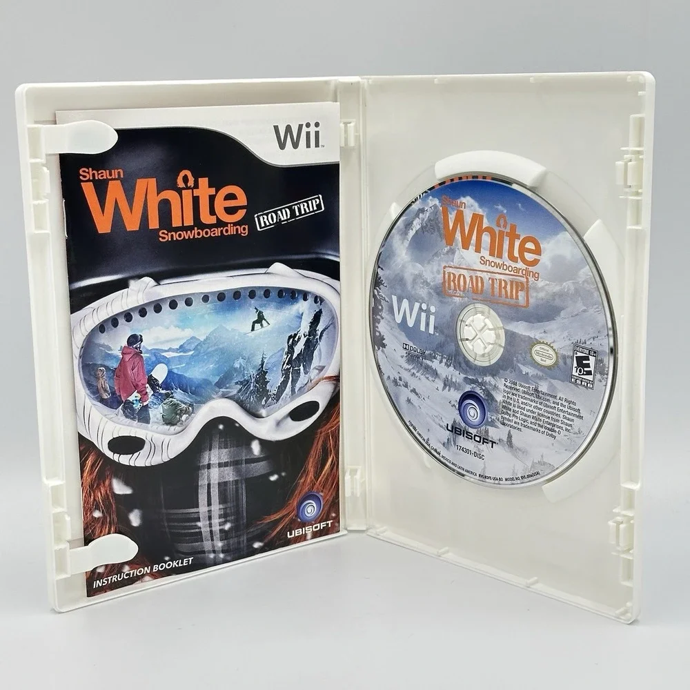 Shaun White Snowboarding: Road Trip Nintendo Wii with MANUAL TESTED Works Great